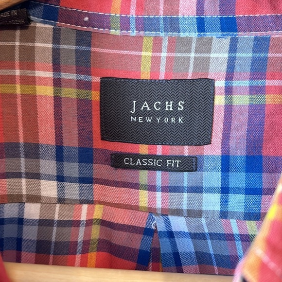 Jachs New York dress shirt preppy workwear fall winter thanksgiving christmas - Picture 2 of 6